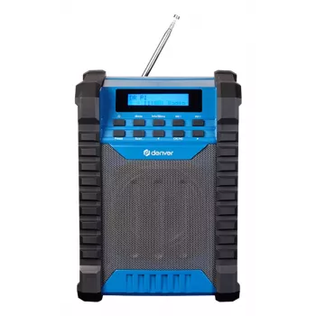 DENVER ELECTRONICS Wrd-60 Worksite Dab+ Radio With Bluetooth And Flood Light Function