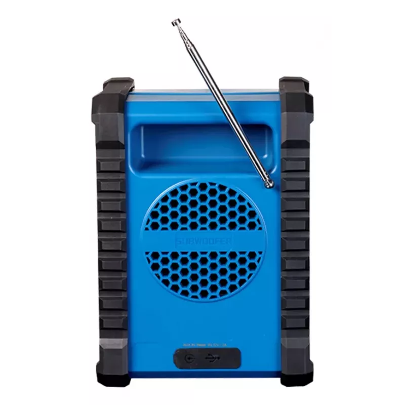 DENVER ELECTRONICS Wrd-60 Worksite Dab+ Radio With Bluetooth And Flood Light Function