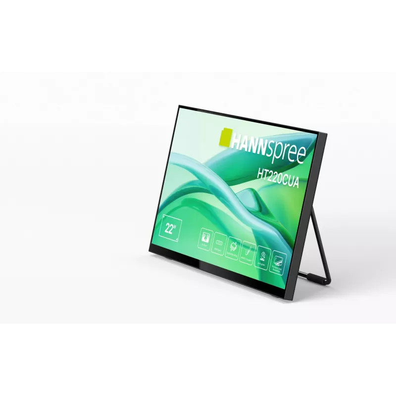 Hannspree HT220CUA datora monitors 54,5 cm (21,4 collas) 1920 x 1080 pikseļi Full HD LED skārienekrāns Melns