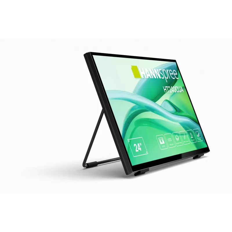 Hannspree HT240CUA datora monitors 60,5 cm (23,8 collas) 1920 x 1080 pikseļi Full HD LED skārienekrāns Melns