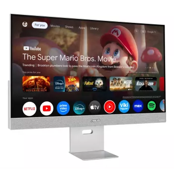 ASUS ZenScreen MS32UC datora monitors 80 cm (31,5 collas) 3840 x 2160 pikseļi 4K Ultra HD LED Pelēks, Balts