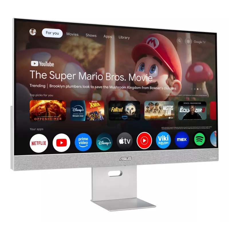 ASUS ZenScreen MS32UC datora monitors 80 cm (31,5 collas) 3840 x 2160 pikseļi 4K Ultra HD LED Pelēks, Balts