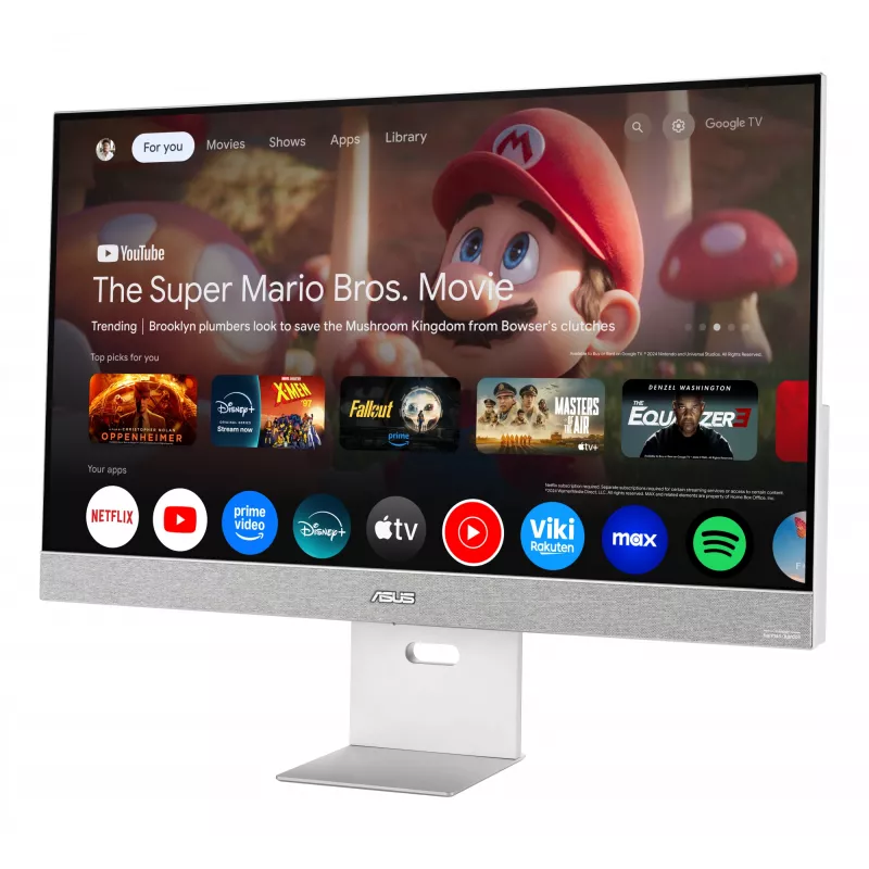ASUS ZenScreen MS32UC datora monitors 80 cm (31,5 collas) 3840 x 2160 pikseļi 4K Ultra HD LED Pelēks, Balts