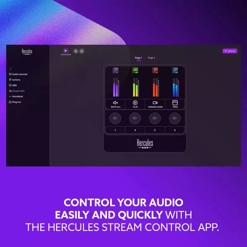 Hercules Stream Starter Kit multivide komplekts