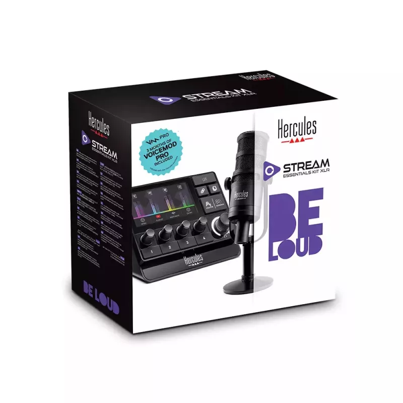 Hercules Stream Essentials Kit multivides komplekts