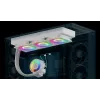 Viss vienā CPU šķidruma dzesētājs Arctic Liquid Freezer III Pro 420 A-RGB (Balts) — 140 mm ventilatori, daudzkontaktu LGA1700/AM4/AM5