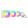 Viss vienā CPU šķidruma dzesētājs Arctic Liquid Freezer III Pro 420 A-RGB (Balts) — 140 mm ventilatori, daudzkontaktu LGA1700/AM4/AM5
