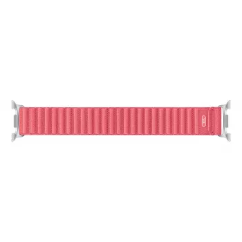 Samsung Fabric Band (S/M) Galaxy Watch8 | Watch8 Classic, siksna, viedpulkstenis, sarkana, Samsung, Galaxy Watch8 | Watch8, audums, neilons