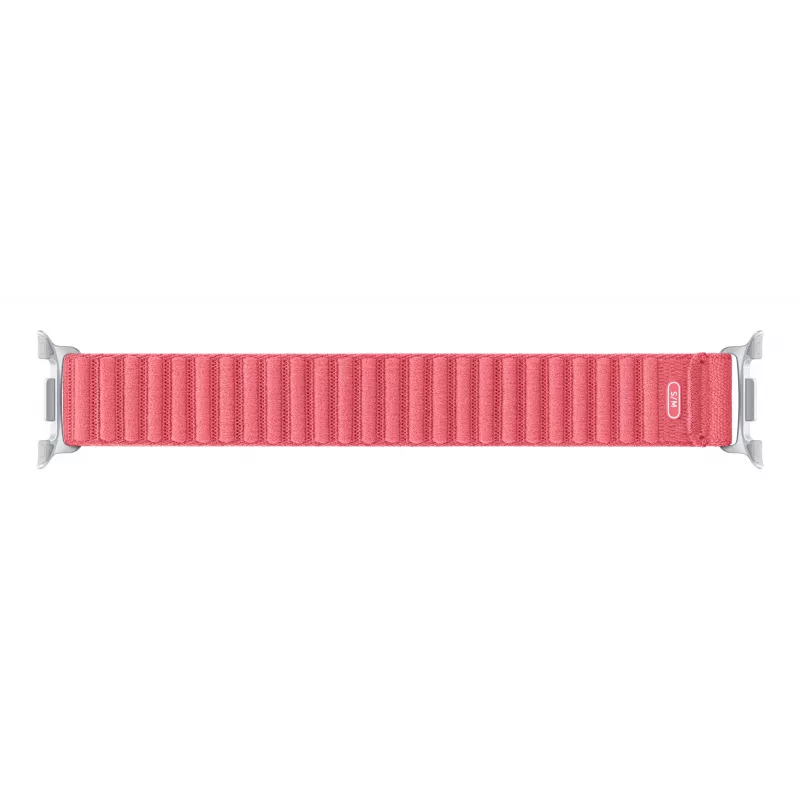 Samsung Fabric Band (S/M) Galaxy Watch8 | Watch8 Classic, siksna, viedpulkstenis, sarkana, Samsung, Galaxy Watch8 | Watch8, audums, neilons