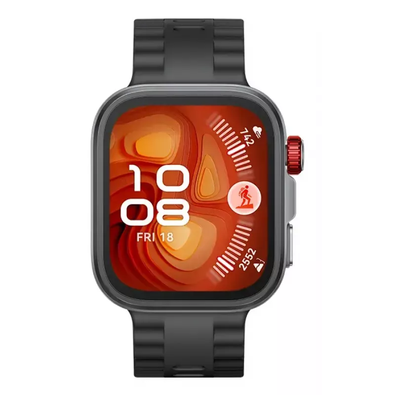 Viedpulkstenis HUAWEI WATCH Fit 4 Pro — 1,82 collu (4,62 cm) displejs, GPS, 400 mAh, 40 mm korpuss, melns