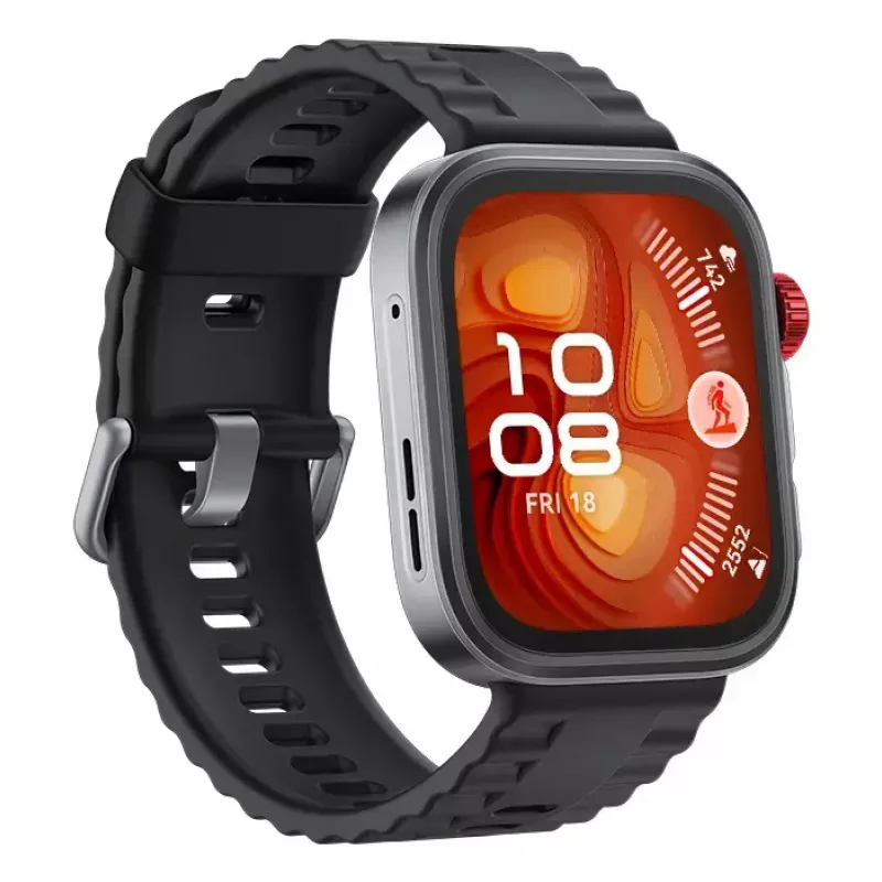 Viedpulkstenis HUAWEI WATCH Fit 4 Pro — 1,82 collu (4,62 cm) displejs, GPS, 400 mAh, 40 mm korpuss, melns
