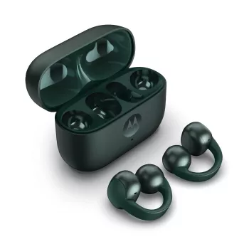 Motorola moto buds loop austiņas ar mikrofonu bezvadu ausu āķis zvani/mūzika/sports/ikdiena zaļa