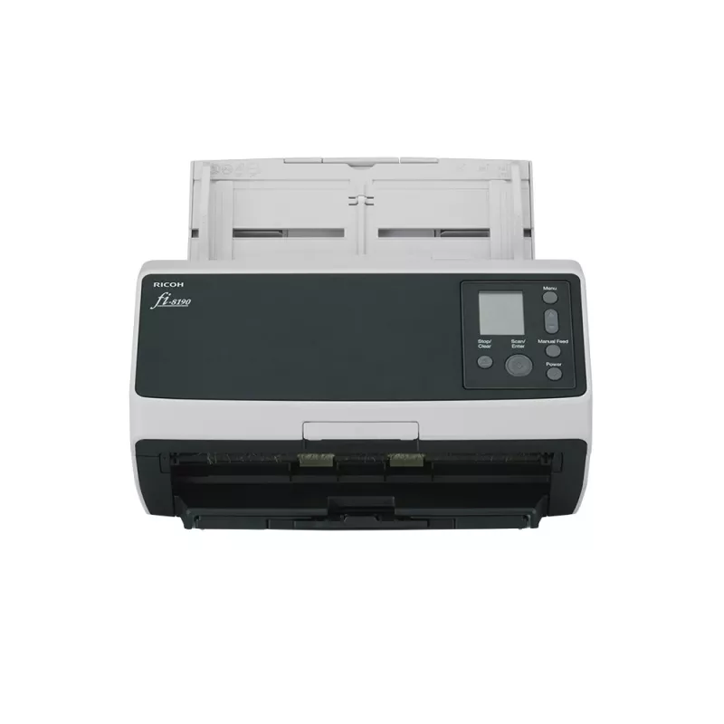 Ricoh fi-8190 ADF + Manuālā padeve skeneris 600 x 600 DPI A4 Melns, Pelēks