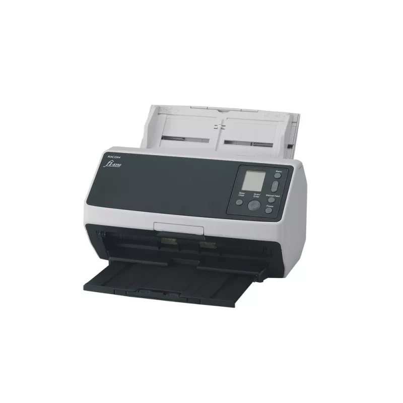 Ricoh fi-8190 ADF + Manuālā padeve skeneris 600 x 600 DPI A4 Melns, Pelēks