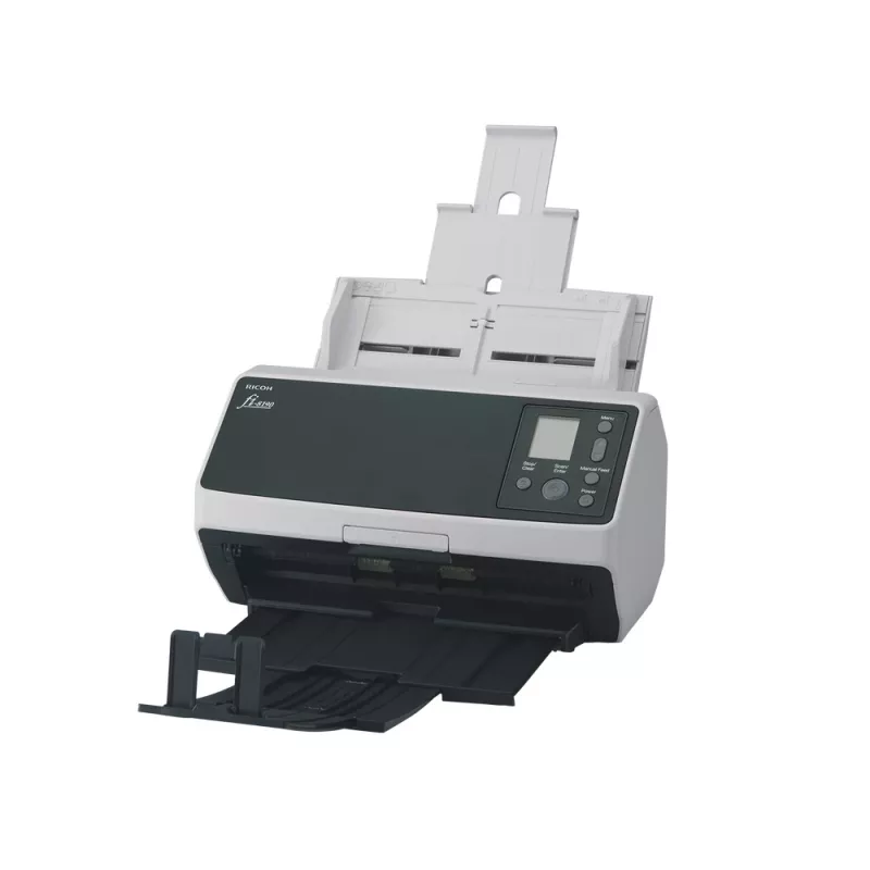 Ricoh fi-8190 ADF + Manuālā padeve skeneris 600 x 600 DPI A4 Melns, Pelēks