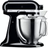 KitchenAid food processor Artisan 5KSM185PS — 4.8 L stainless steel bowl, 300 W, 10 speeds, Melns