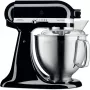 KitchenAid food processor Artisan 5KSM185PS — 4.8 L stainless steel bowl, 300 W, 10 speeds, Melns