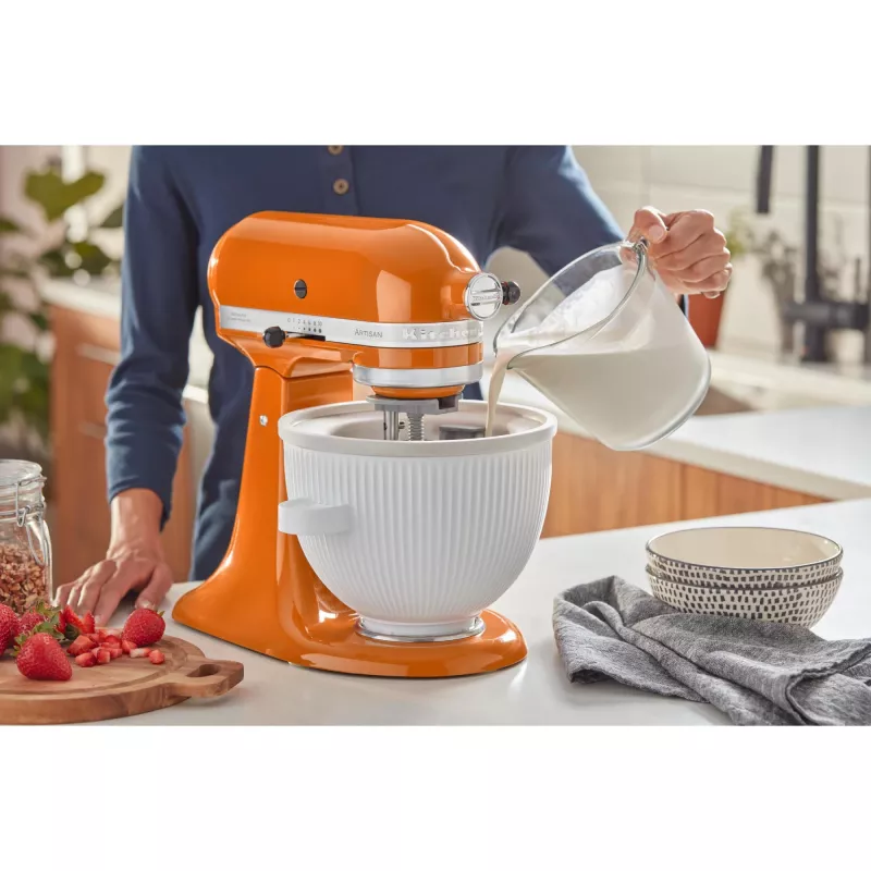 Saldējuma aparāta piederums KitchenAid 5KSMICM platums 279 mm dziļums 216 mm augstums 178 mm