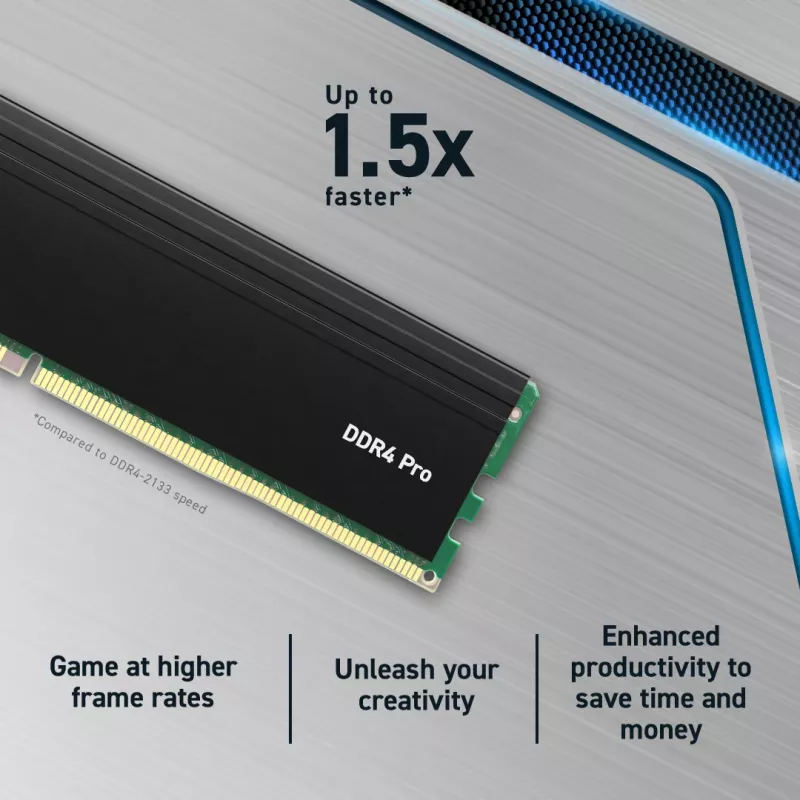 Crucial Pro 32GB DDR4-3200 CL22 UDIMM galddatora atmiņa (CP32G4DFRA32A)