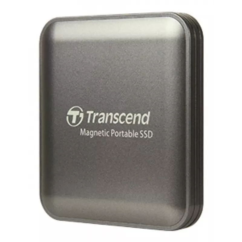 TRANSCEND SSD - Esd420 Portable Drive - 1TB - USB Type C - Iron Gray