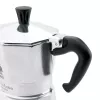 Moka kafijas kanniņa BIALETTI Moka Express 0,2 l alumīnija melna — 3 krūzītes (200 ml), nav piemērota indukcijai