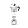 Moka kafijas kanniņa BIALETTI Moka Express 0,2 l alumīnija melna — 3 krūzītes (200 ml), nav piemērota indukcijai