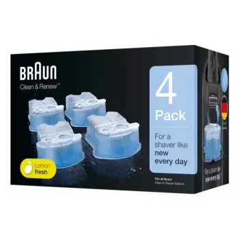 Tīrīšanas kasetne Braun CCR4 Blue 4 gab.