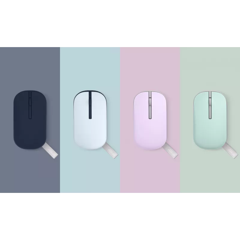 ASUS Marshmallow MD100 pele Birojs Piemērota abām rokām RF bezvadu + Bluetooth Optiskā 1600 DPI