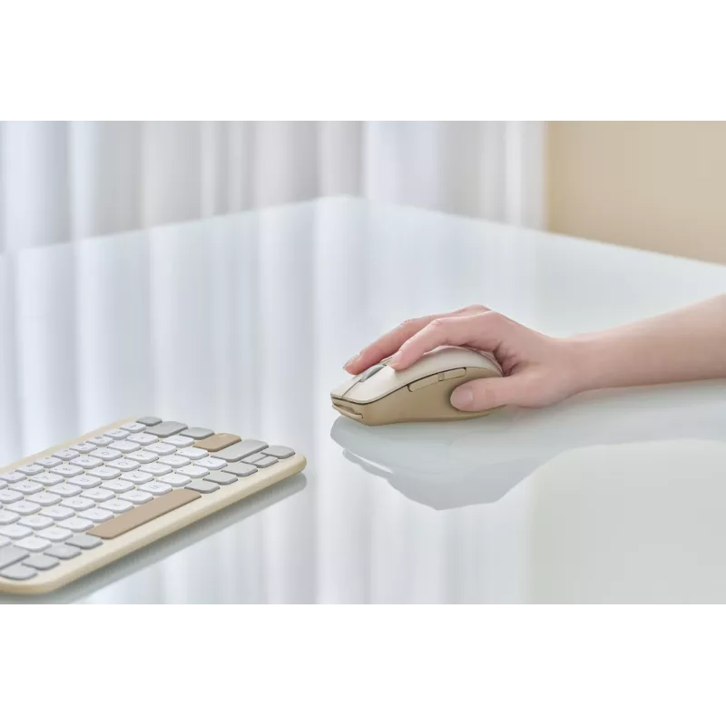 ASUS SmartO MD200 Silent Plus pele Birojs Piemērota abām rokām RF Bezvadu + Bluetooth Optisks 4200 DPI