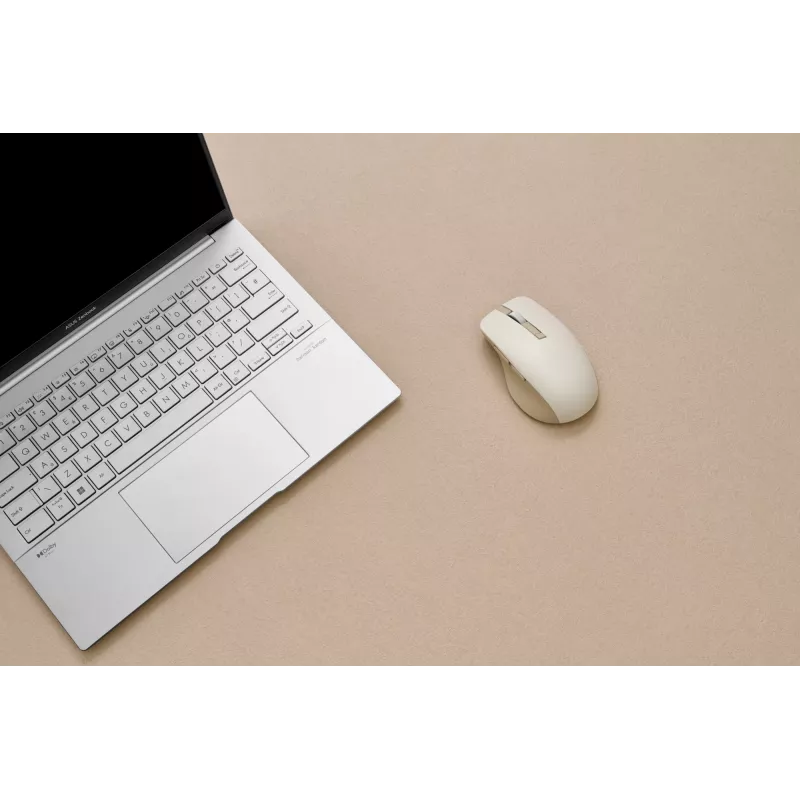 ASUS SmartO MD200 Silent Plus pele Birojs Piemērota abām rokām RF Bezvadu + Bluetooth Optisks 4200 DPI