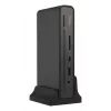 ASUS Triple Display USB-C Dock Duo DC301 ar vadu melns