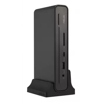 ASUS Triple Display USB-C Dock Duo DC301 ar vadu melns