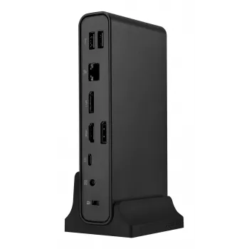 ASUS Triple Display USB-C Dock Duo DC301 ar vadu melns