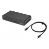 ASUS Triple Display USB-C Dock Duo DC301 ar vadu melns