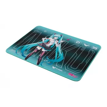 ASUS TUF Gaming P1 Hatsune Miku Edition spēļu peles paliktnis tirkīza krāsā