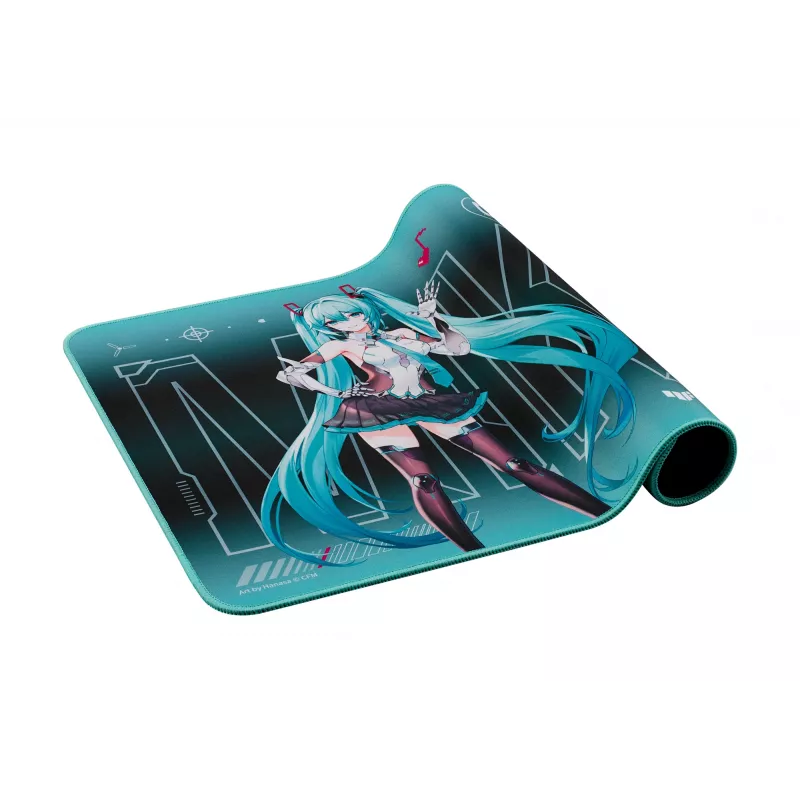 ASUS TUF Gaming P1 Hatsune Miku Edition spēļu peles paliktnis tirkīza krāsā