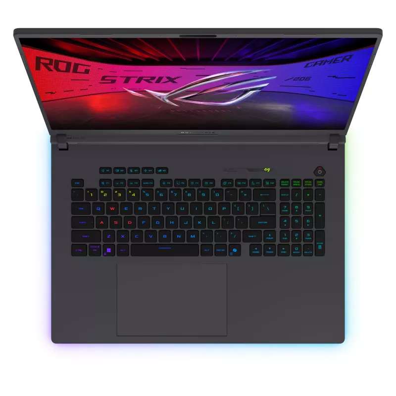 ASUS ROG Strix G18 G815LR-S8080W Intel Core Ultra 7 255HX klēpjdators 45,7 cm (18 collu) WUXGA 32 GB DDR5-SDRAM 1 TB SSD NVIDIA GeForce RTX 5070 Ti Wi-Fi 7 (802.11be) Windows 11 Home Pelēks, Zaļš