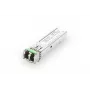 DIGITUS 1.25 Gbps SFP modulis, līdz 80 km vienmodas šķiedra, LC dupleksais savienotājs 1000Base-LX, 1550 nm