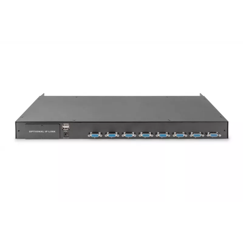 DIGITUS Modular KVM switch 8-port for modularizētai KVM konsolei
