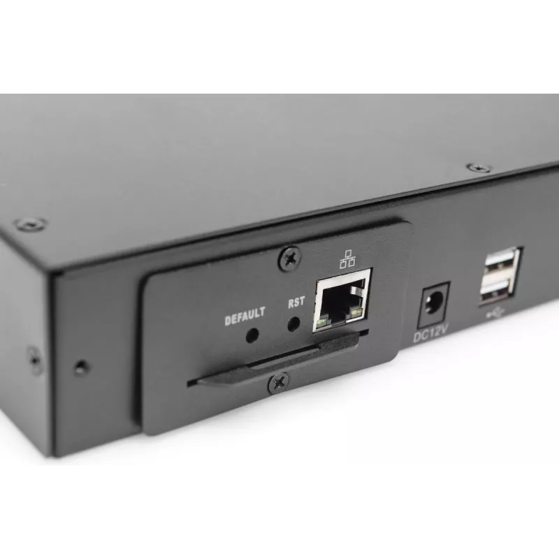 DIGITUS Modular Cat5 KVM slēdzis 16 pieslēgvietām modularizētai KVM konsolei