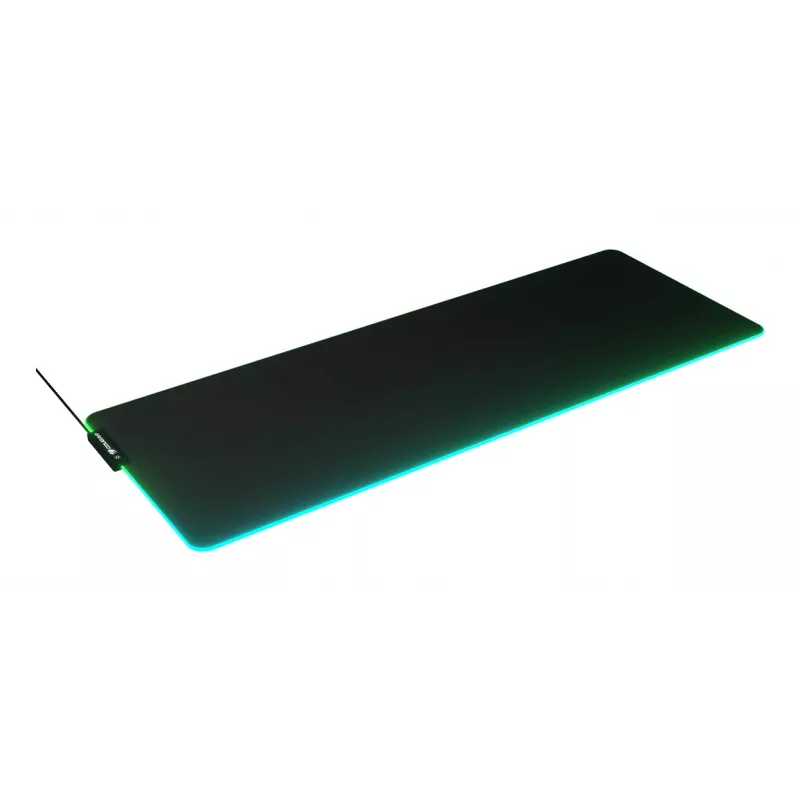 COUGAR Gaming Mouse Pad NEON X, ARGB, 800x300, Melns, Monohromatisks, Audums, Gumija, Dažādi, Neslīdoša pamatne, Spēļu peles paliktnis