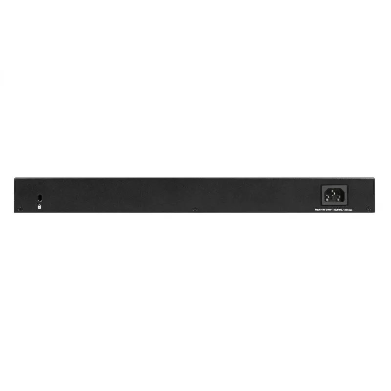 NETGEAR GS348 nevadāms Gigabit Ethernet (10/100/1000) 1U melns