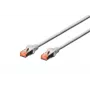 DIGITUS Patch vads - CAT6 - S/FTP - Snagless - Cu - 10m - pelēks