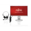Fujitsu Displays B22-8 WE datora monitors 55,9 cm (22 collas) 1680 x 1050 pikseļi WSXGA+ LED Sudraba
