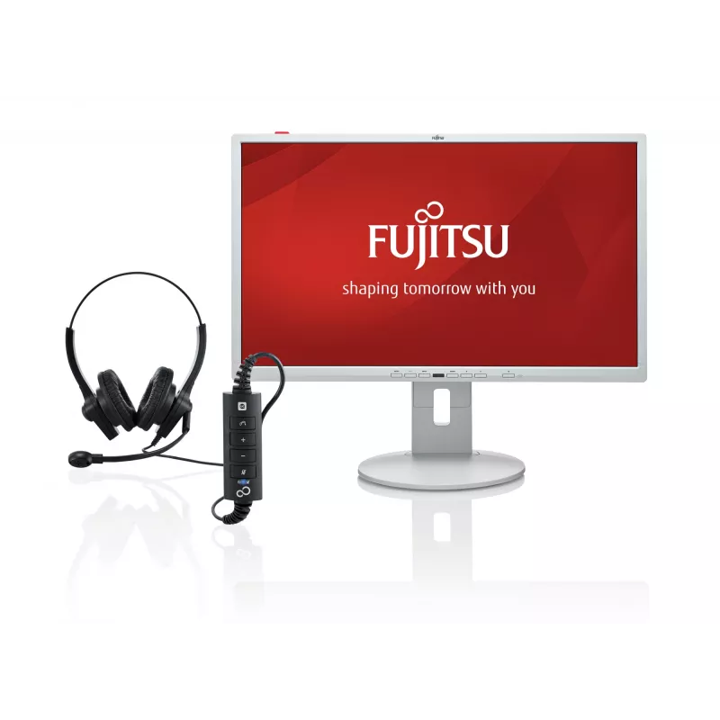 Fujitsu Displays B22-8 WE datora monitors 55,9 cm (22 collas) 1680 x 1050 pikseļi WSXGA+ LED Sudraba