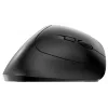 CHERRY MW 4500 Bezvadu 45 grādu pele, melna, USB, labās rokas, vertikāls dizains, optiska, RF bezvadu, 1200 DPI, melna
