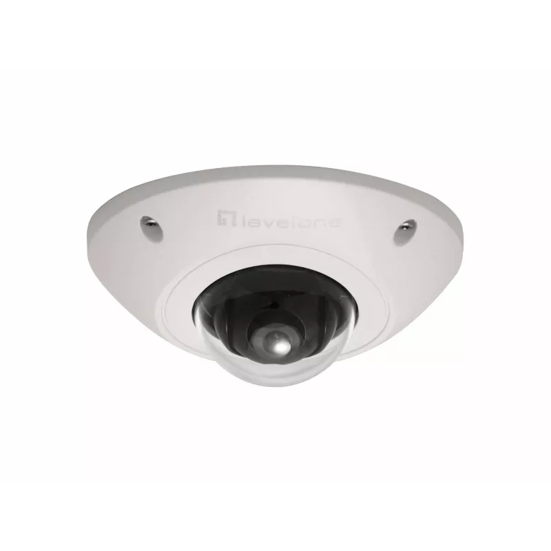 LevelOne GEMINI fiksētā kupolveida IP tīkla kamera, 2 megapikseļi, 802.3af PoE, vandālizturīga, iekštelpām/ārā