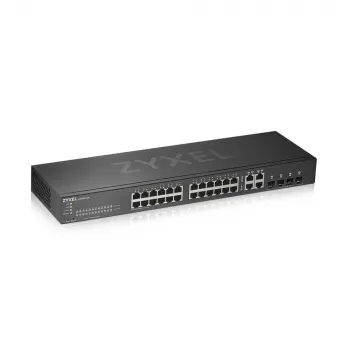 Zyxel GS1920-24V2 Managed Gigabit Ethernet (10/100/1000) Melns