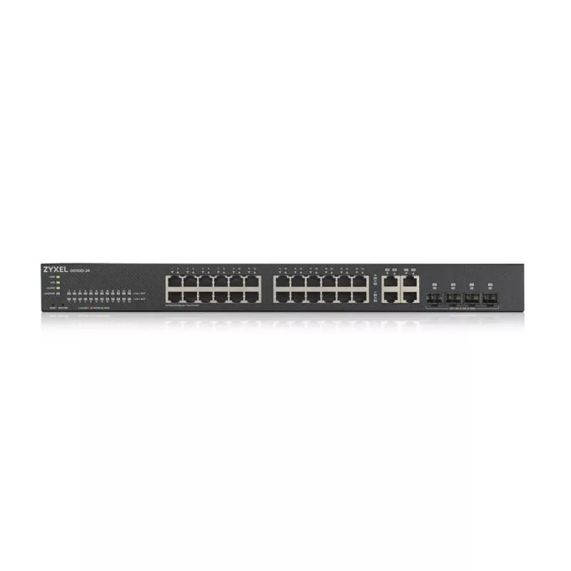 Zyxel GS1920-24V2 Managed Gigabit Ethernet (10/100/1000) Melns