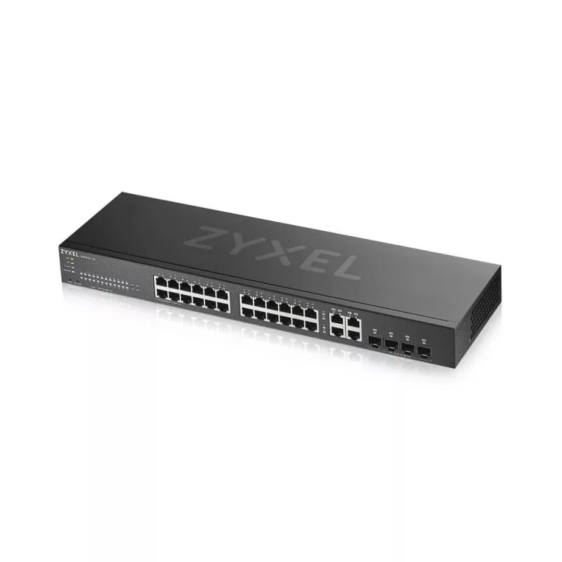 Zyxel GS1920-24V2 Managed Gigabit Ethernet (10/100/1000) Melns
